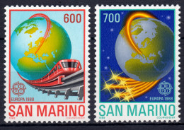 Europaunion 1988 San Marino 1380-1381, Satz ** / MNH - Autres & Non Classés