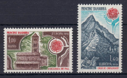 Europaunion 1978 Andorra (Französische Post) 290-291, Satz ** / MNH - Autres & Non Classés