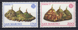 Europaunion 1977 San Marino 1131-1132, Satz ** / MNH - Autres & Non Classés