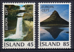 Europaunion 1977 Island 522-523, Satz ** / MNH - Autres & Non Classés