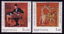 Europaunion 1975 Portugal 1281/1282x (normales Papier), Satz ** / MNH - Autres & Non Classés