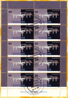 2433 Internationale Raumstation ISS - 10er-Bogen Auf Kartonvorlage, ESST - 2001-2010