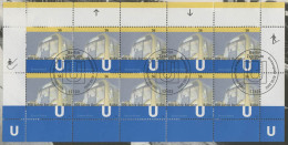 2234 Jahrestag U-Bahn In Deutschland - 10er-Bogen Auf Kartonvorlage, ESST - 2001-2010
