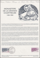 Collection Historique: Klosteranlage Monastère De La Grande Chartreuse 7.7.1984 - Churches & Cathedrals