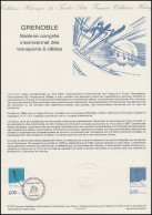 Collection Historique: O.I.T.A.F. Seilbahn-Kongress Grenoble  17.6.1987 - Altri (Terra)