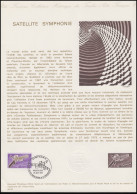Collection Historique: Nachrichtensatellit Kommunikationssatellit SYNPHONIE 1976 - Télécom