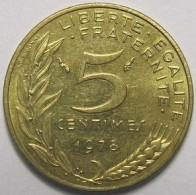 Pièce De Monnaie 5 Centimes Marianne 1978 - 5 Centimes