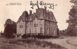 CHÂTEAU DE DREUZY - PAR CORBIGNY - NIÈVRE - CARTOLINA FP NON UTILIZZATA - Corbigny