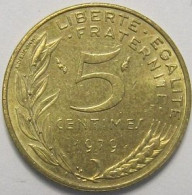 Pièce De Monnaie 5 Centimes Marianne 1979 (2) - 5 Centimes