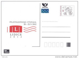 CDV A 191 Czech Republic Lidice Stamp Exhibition 2012 - Cartes Postales