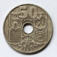 Espagne - 50 Centimos 1949 - 50 Centesimi
