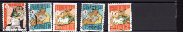 Belgique 2007 Timbres Vœux Mariage Et Naissance :COB 3738, 3749, 3740 Divers Type - Gebruikt