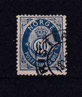 NORVEGE 1894 TIMBRE N°57A OBLITERE - Oblitérés