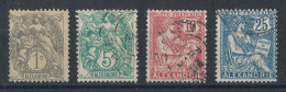 Alexandrie N°19,23,24 Et 27 - Used Stamps