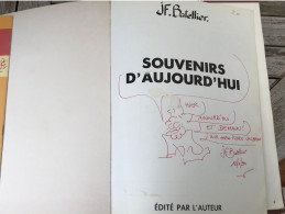 Souvenirs D'aujourd'hui EO DEDICACE BE 10/1990 Batellier (BI2) - Dediche