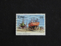 IRLANDE IRELAND EIRE YT 774 OBLITERE - FLOTTE DE PECHE / CHANTIER NAVAL - Gebraucht