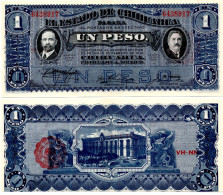 Mexico Revolutionary Issue 1 Peso 1914 El Estado De Chihuahua UNC - Mexique