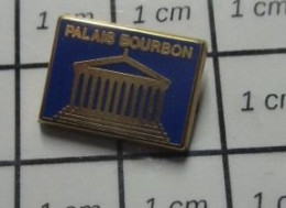 AB1 Pin's Pins / Beau Et Rare / ARTHUS BERTRAND / MINI PIN'S PALAIS BOURBON Variante Bleue - Arthus Bertrand