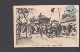 Chine. A Chinese Funeral, Begrabnis In China - China