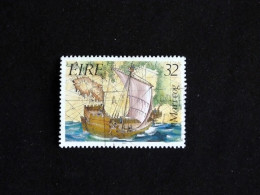 IRLANDE IRELAND EIRE YT 788 OBLITERE - LE MARI COG NAVIRE DE COMMERCE - Used Stamps