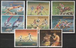 Rwanda 1984, Postfris MNH, Olympic Games - Ungebraucht