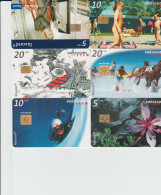 TC21 6 CARTES A PUCE DE SUISSE Pour 3 € - Suisse