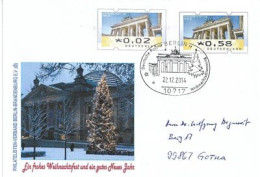 Joyeux Noël & Bonne Année 2015,  Nouvel ENTIER POSTAL Berlin  (Postal Stationery) - Lettres & Documents