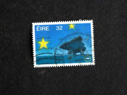 IRLANDE IRELAND EIRE YT 813 OBLITERE - MEGALITHE DOLMEN / MARCHE UNIQUE EUROPEEN - Usados