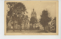 AVESNES SUR HELPE - La Place Du Marché Aux Bestiaux - Avesnes Sur Helpe