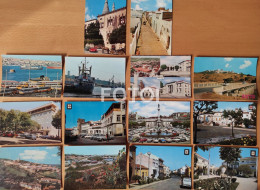 LOT 14 OLD POSTCARDS LISBOA SETUBAL ALMADA BUS PORSCHE PORTUGAL POSTAIS - Setúbal