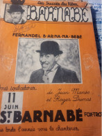 FERNANDEL BARNABE - Spartiti