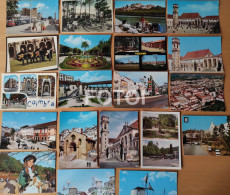 LOT 20 OLD POSTCARDS COIMBRA FIGUEIRA MILL PORTUGAL POSTAIS - Coimbra