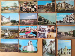 LOT 16 OLD POSTCARDS CASTELO BRANCO PORTUGAL POSTAIS - Castelo Branco