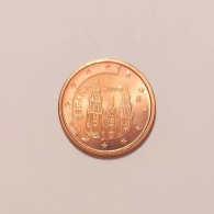 2 Céntimos De Euro España / Spain  2000  Sin Circular - Espagne