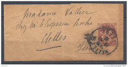 TYPE BLANC N° 108-BJ5 OBL VIZILLE ISERE /  DATE 344 - Striscie Per Giornali