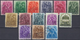 Hongrie 1938 Mi  551-564  900e Anniversaire De La Mort De Saint-Étienne (A12) - Used Stamps