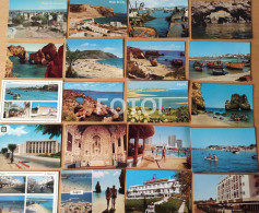 LOT 20 OLD POSTCARDS PRAIA BEACH PLAGE STRAND PLAYA  ALGARVE PORTUGAL FOTO POSTAIS CARTES - Faro