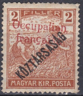 Hongrie Arad 1919 Mi 30 * Moissonneurs (A9) - Unused Stamps