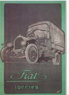 Vieilles Affiches Pour Les Camions FIAT - Publicité D'epoque 1913 -  CPM - Camión & Camioneta