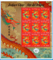 Uruguay 2024 ** Chinese Zodiac: Year Of The Dragon. - Uruguay