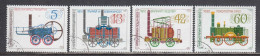 Bulgaria 1983 - Historic Steam Locomotives, Mi-Nr. 3213/16, Used - Used Stamps
