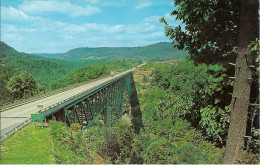 Charlton Bridge, West Virginia Turnpike, Nicht Gelaufen - Ponts