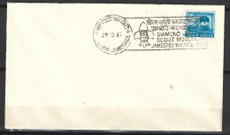 INDE. Flamme De 1967 Sur Enveloppe. Jamboree Kalyani. - Cartas & Documentos