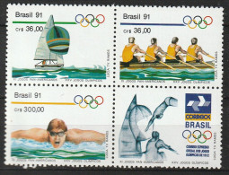 Brazilië 1991, Postfris MNH, Sport - Neufs