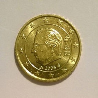 50 Céntimos De Euro Bèlgica / Belgium  2008  Sin Circular - Belgium