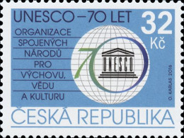 ** 909 Czech Republic UNESCO Anniversary 2016 - Nuovi