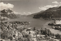 WEESEN  Am Walensee Mit Leistkamm Und Kerenzerberg - Weesen