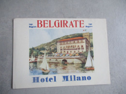 HOTEL MILANO BELGIRATE ETIQUETTE HOTEL - Hotel Labels