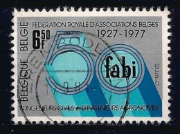 Belgie 1977 Grafische  Compositie OCB 1842 (0) - Used Stamps