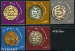 Jordan 2006 Antique Coins 5v, Mint NH, Various - Money On Stamps - Monnaies